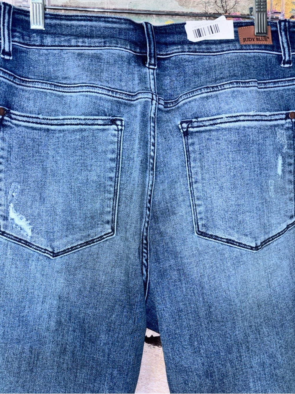 Trendy Judy Blue NWT Boyfriend Fit High Rise Stretch Size Jean 16W Hi-Rise - Picture 6 of 10